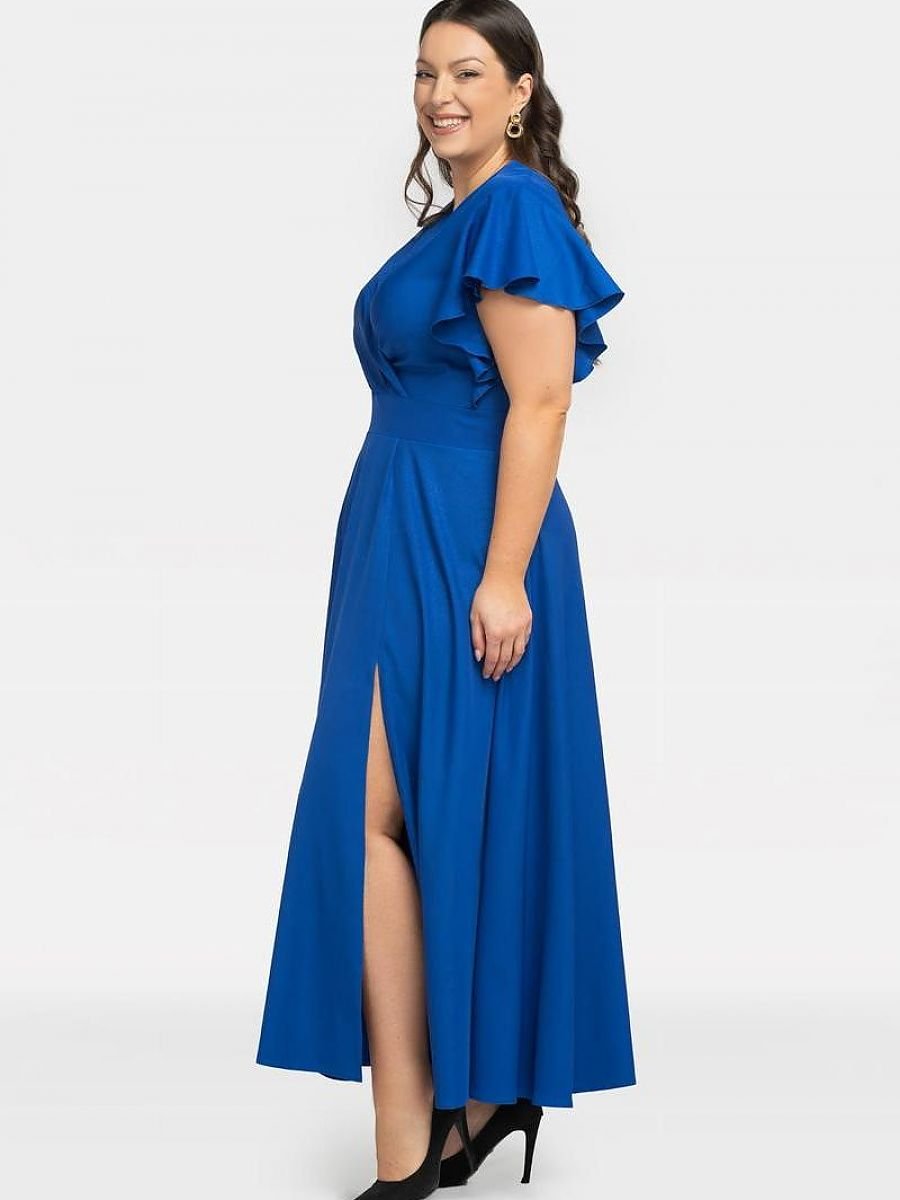 Plus size dress model 196885 Karko-1