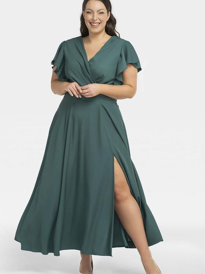 Plus size dress model 196886 Karko-0