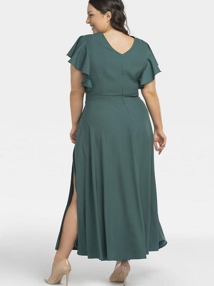 Plus size dress model 196886 Karko-2