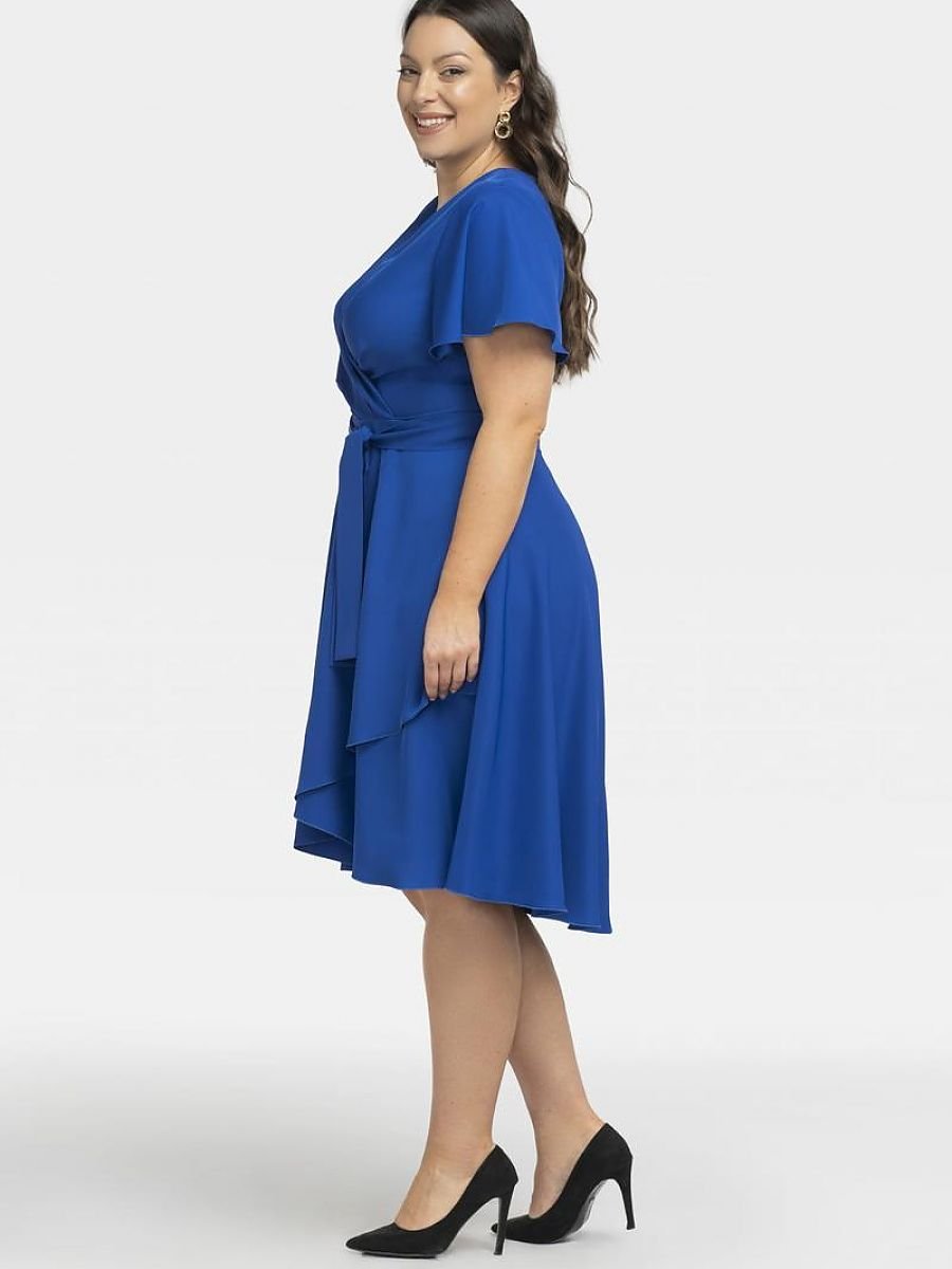 Plus size dress model 196887 Karko-1