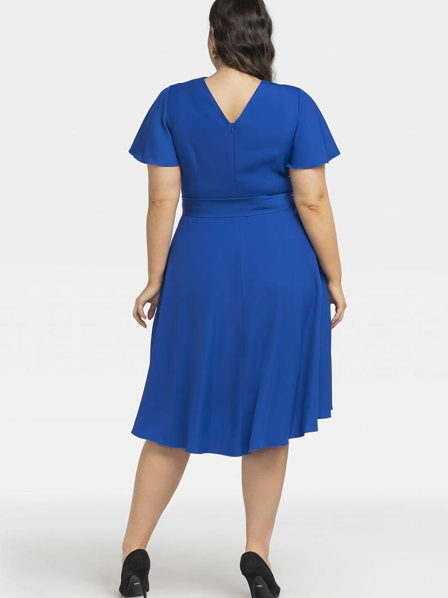 Plus size dress model 196887 Karko-2