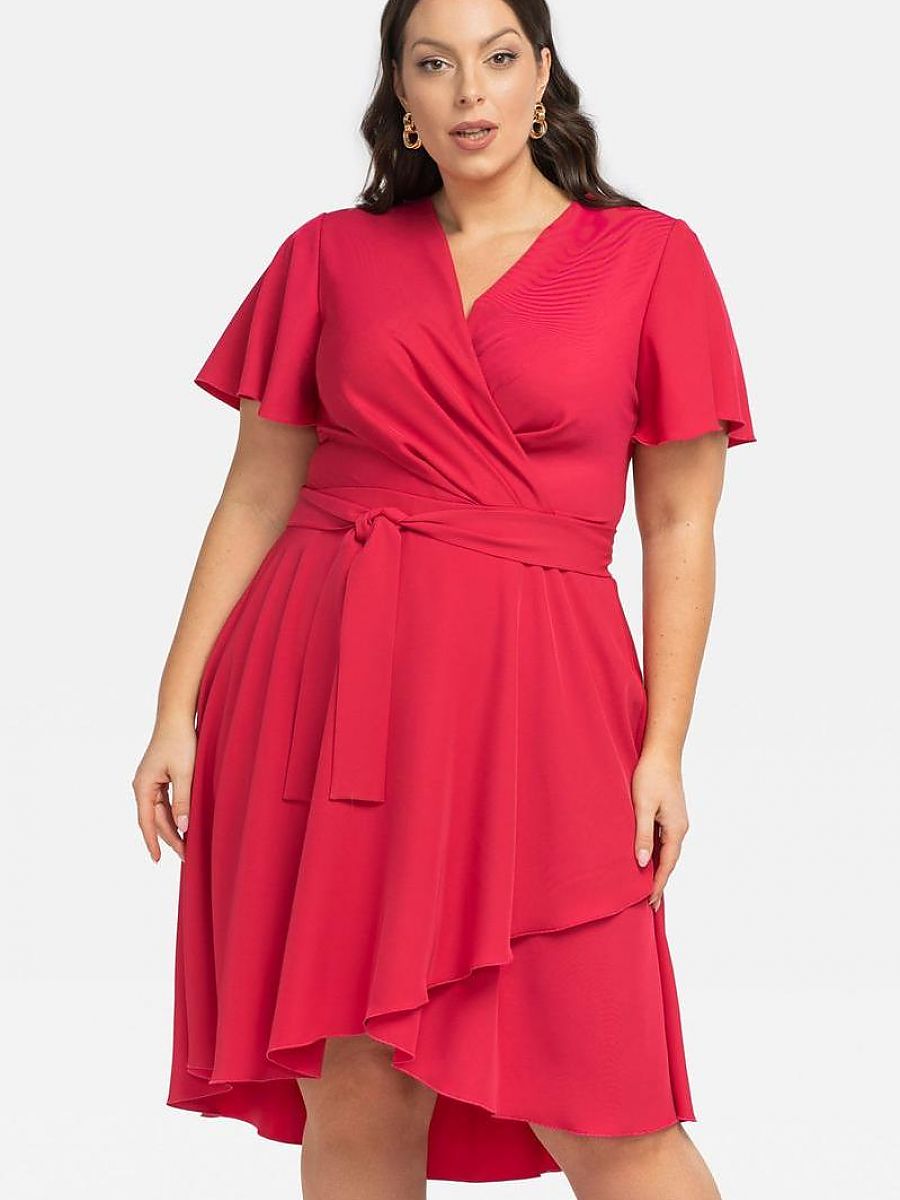 Plus size dress model 196888 Karko-0