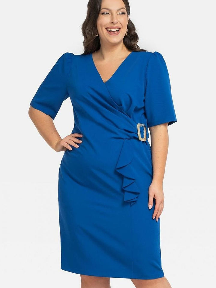 Plus size dress model 196889 Karko-0