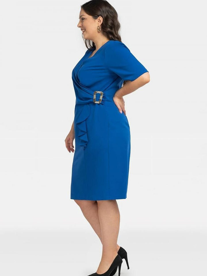 Plus size dress model 196889 Karko-1