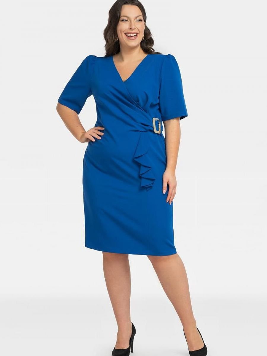 Plus size dress model 196889 Karko-3