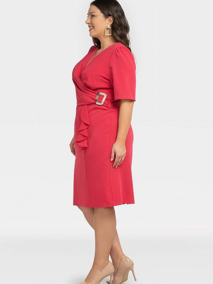 Plus size dress model 196890 Karko-1