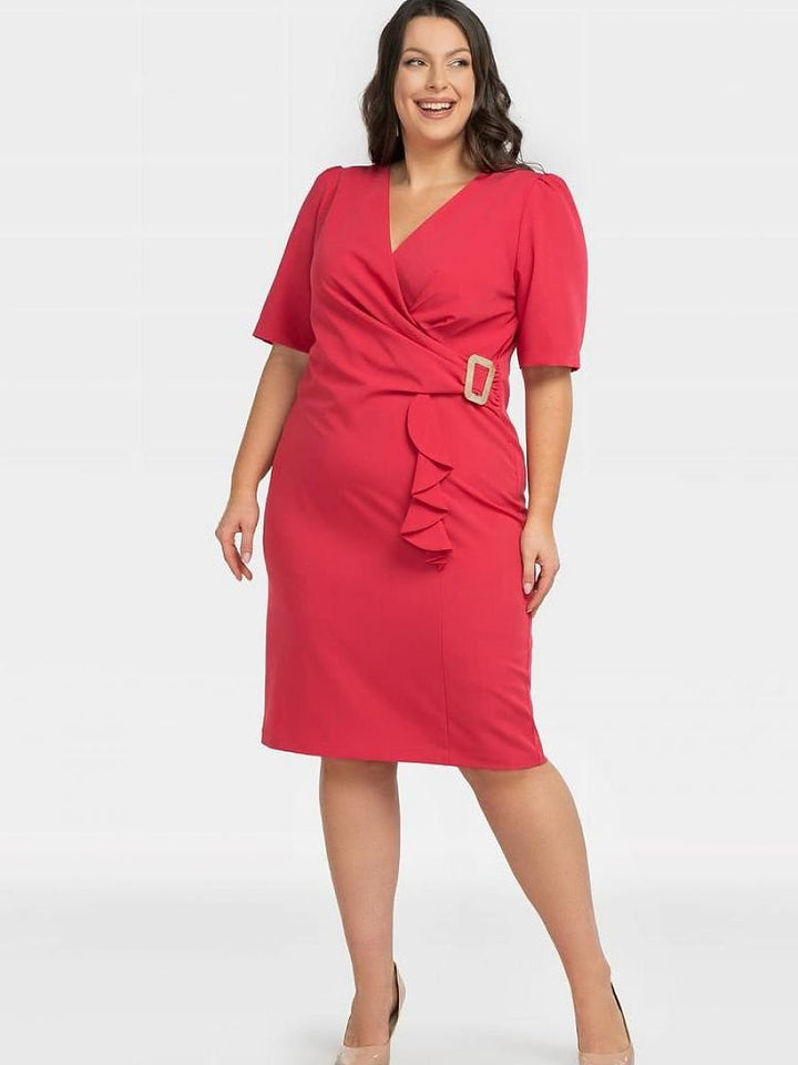 Plus size dress model 196890 Karko-3