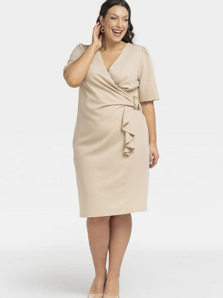 Plus size dress model 196891 Karko-3