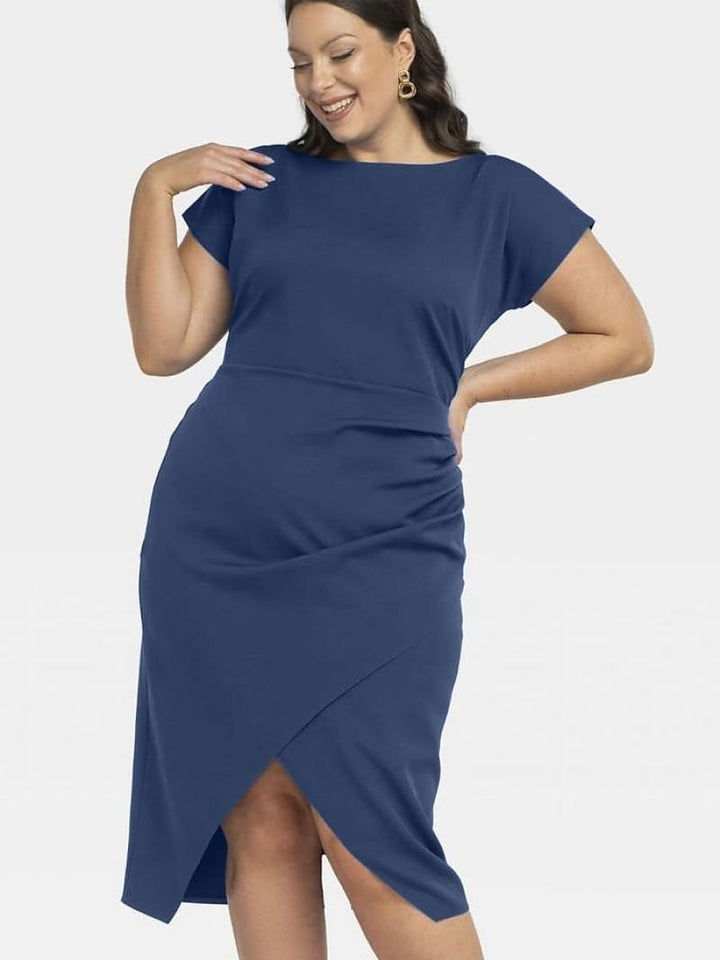 Plus size dress model 197774 Karko-0