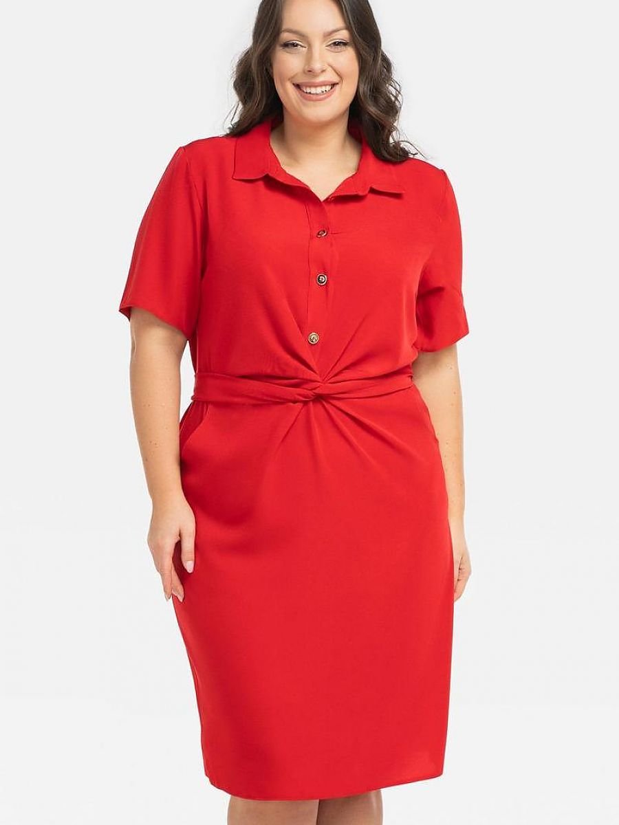 Plus size dress model 197776 Karko-0