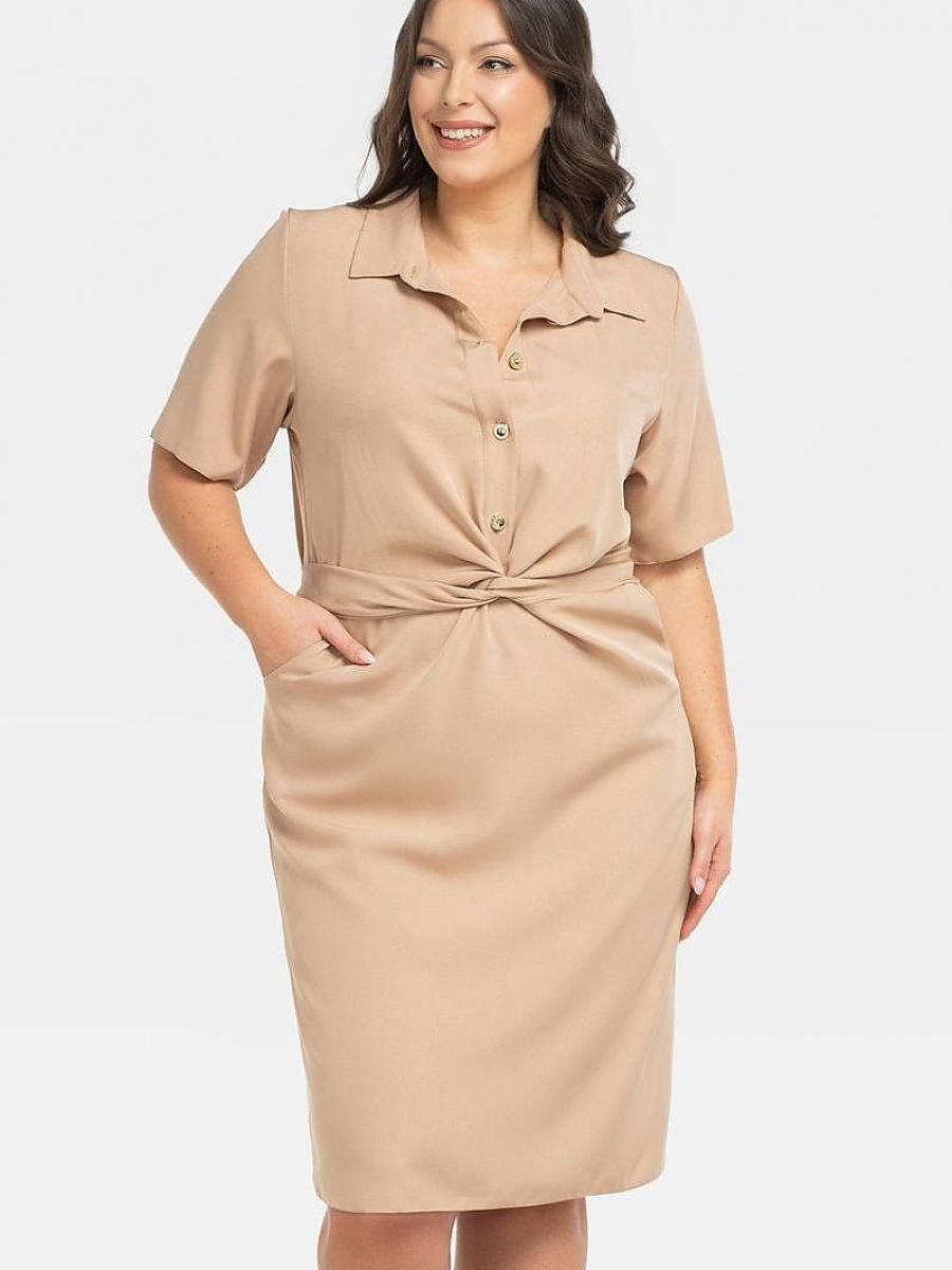 Plus size dress model 197777 Karko-0