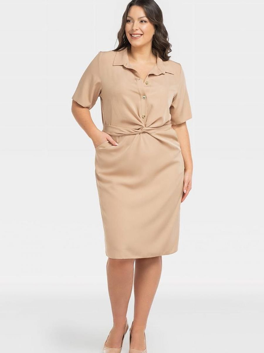 Plus size dress model 197777 Karko-1