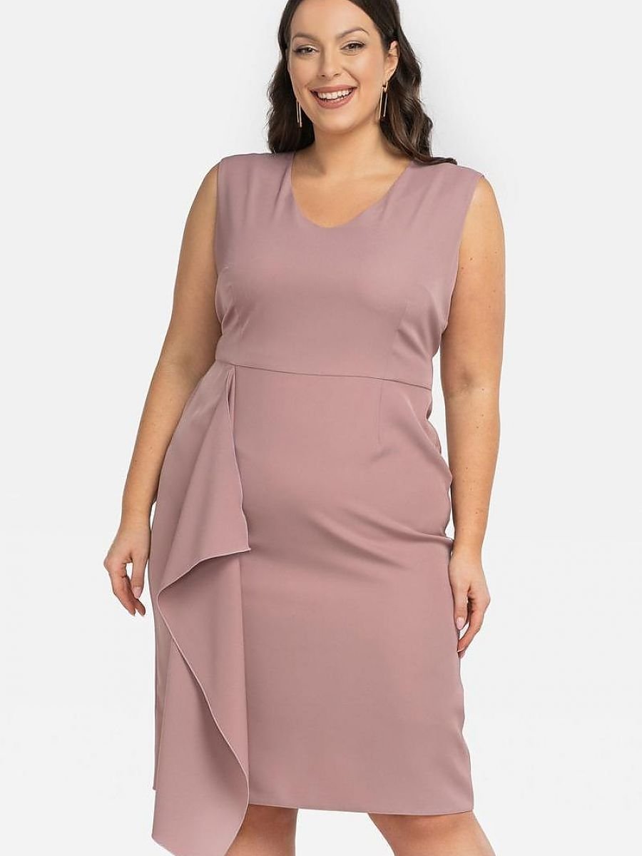 Plus size dress model 197779 Karko-0