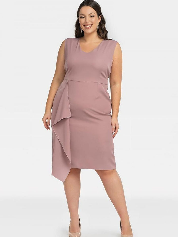 Plus size dress model 197779 Karko-1