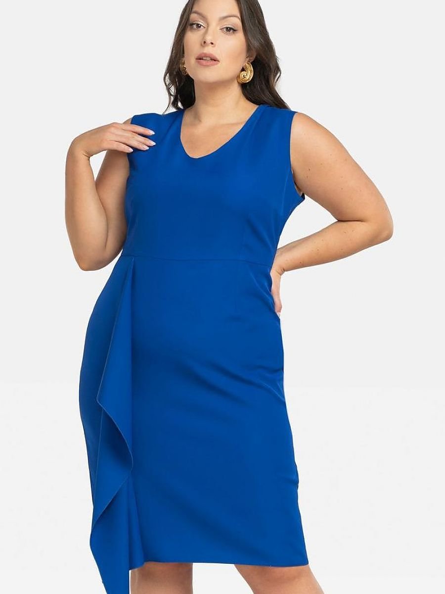 Plus size dress model 197781 Karko-0