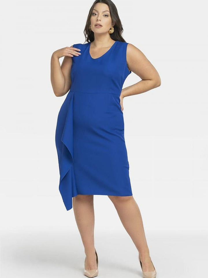 Plus size dress model 197781 Karko-1