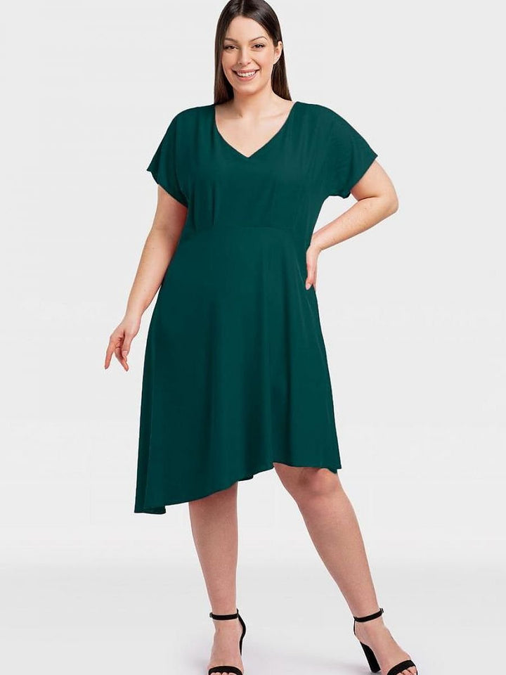 Plus size dress model 198150 Karko-1