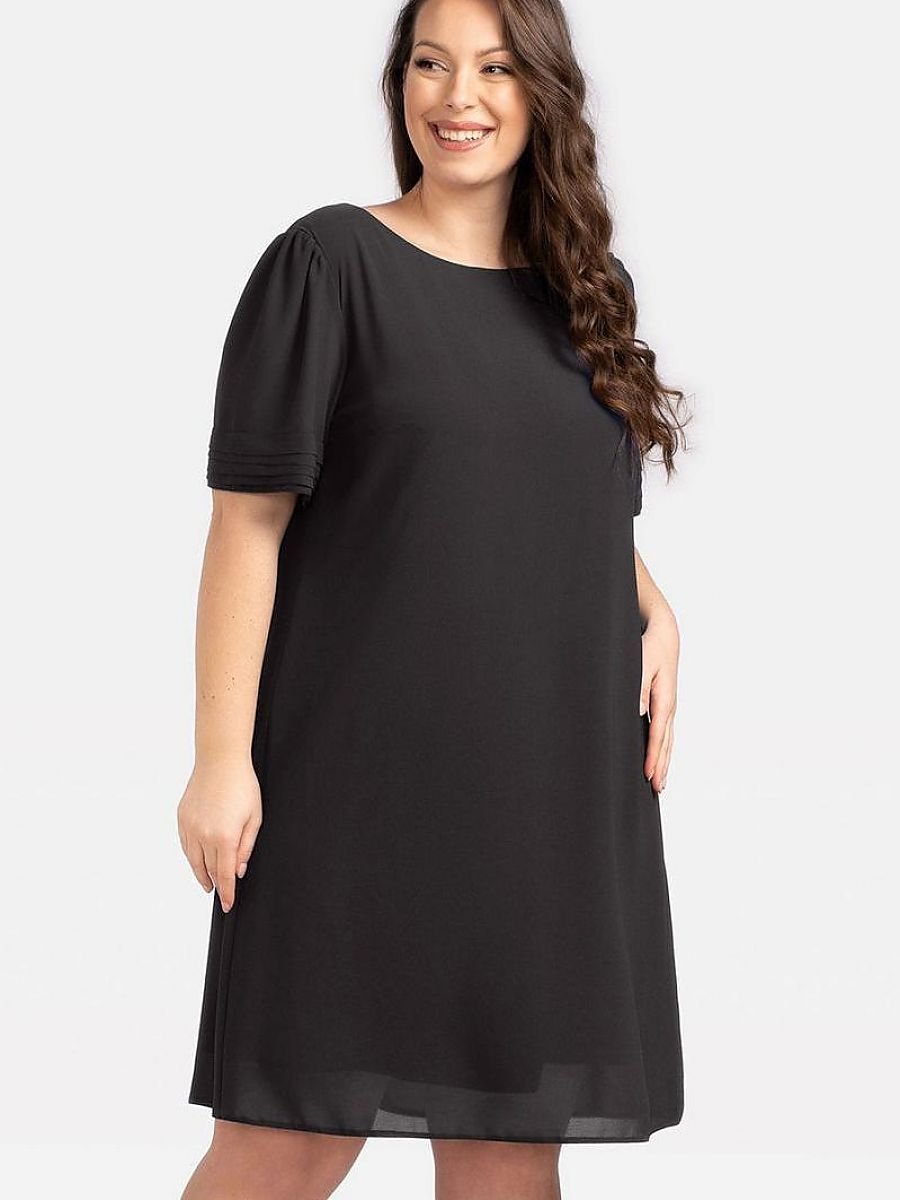 Plus size dress model 198152 Karko-0