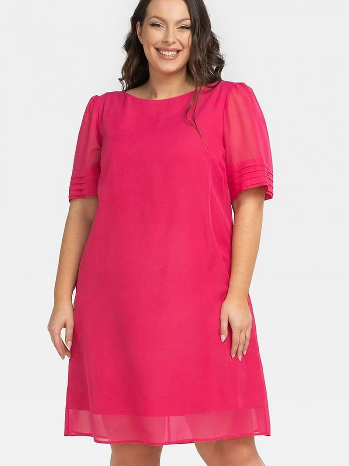 Plus size dress model 198153 Karko-0