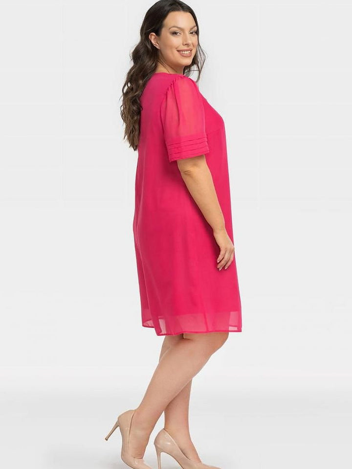 Plus size dress model 198153 Karko-3