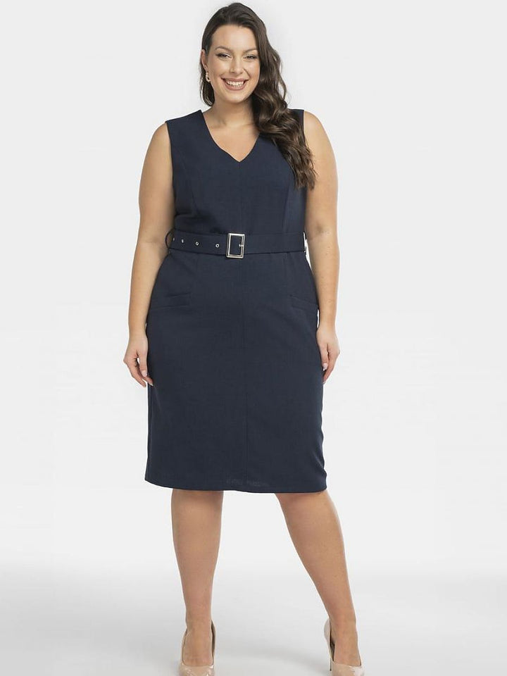 Plus size dress model 198155 Karko-0