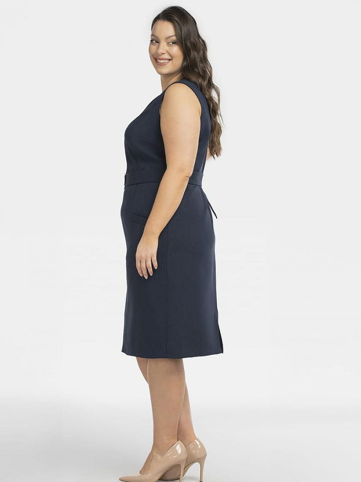 Plus size dress model 198155 Karko-1