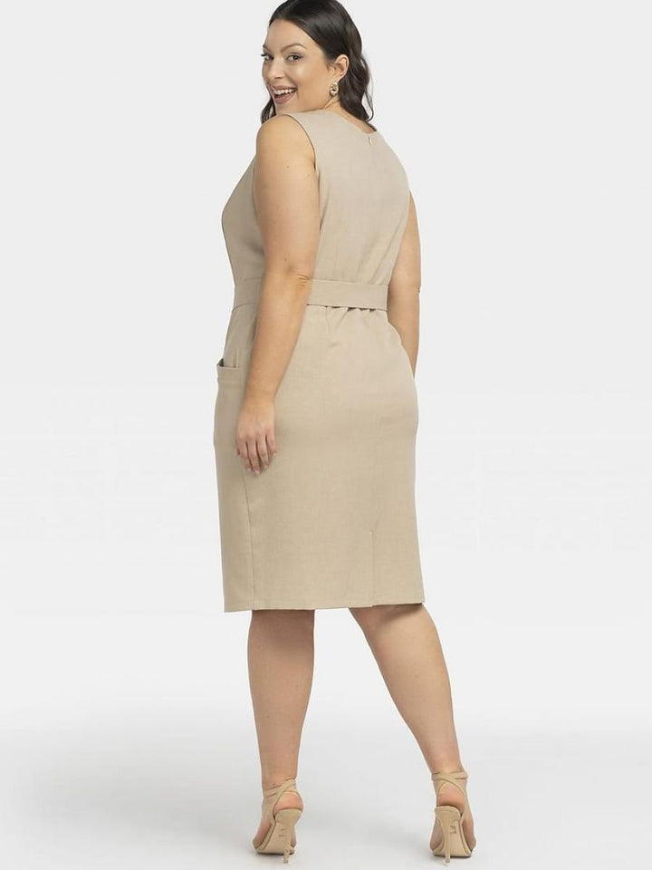 Plus size dress model 198157 Karko-2