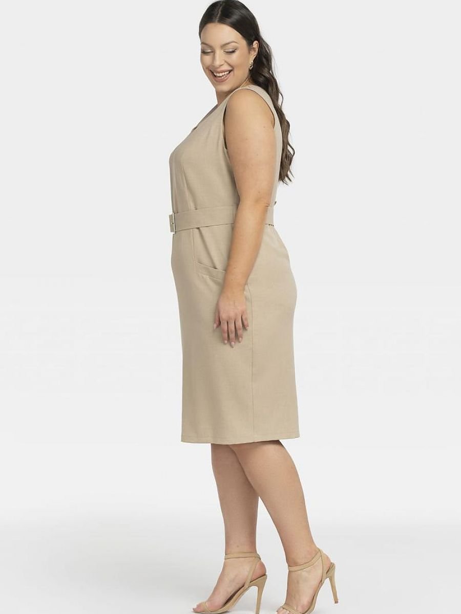 Plus size dress model 198157 Karko-3