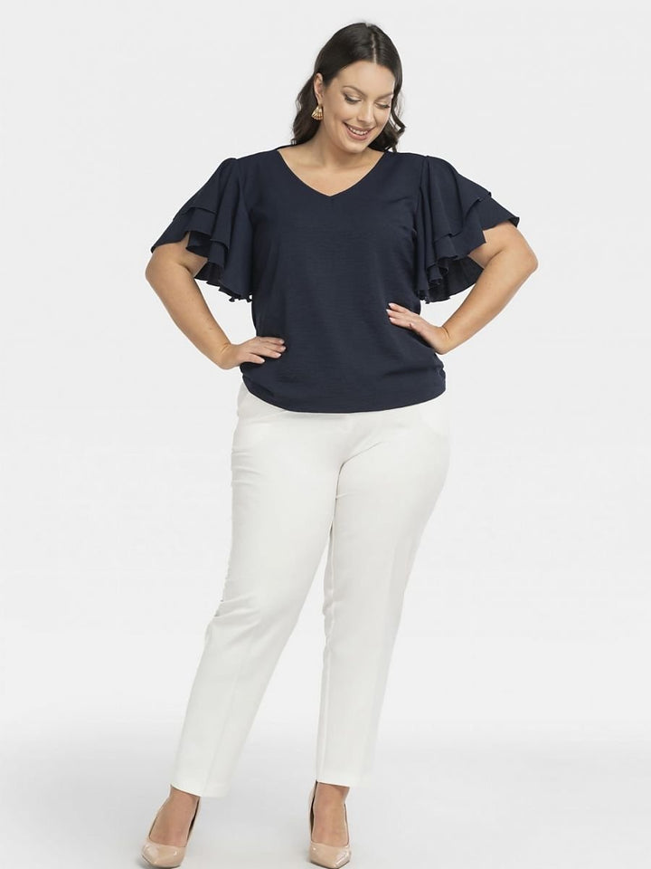 Plus size blouse model 198327 Karko-0