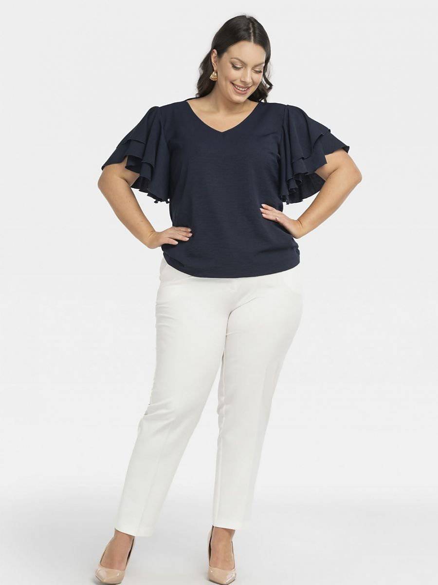 Plus size blouse model 198327 Karko