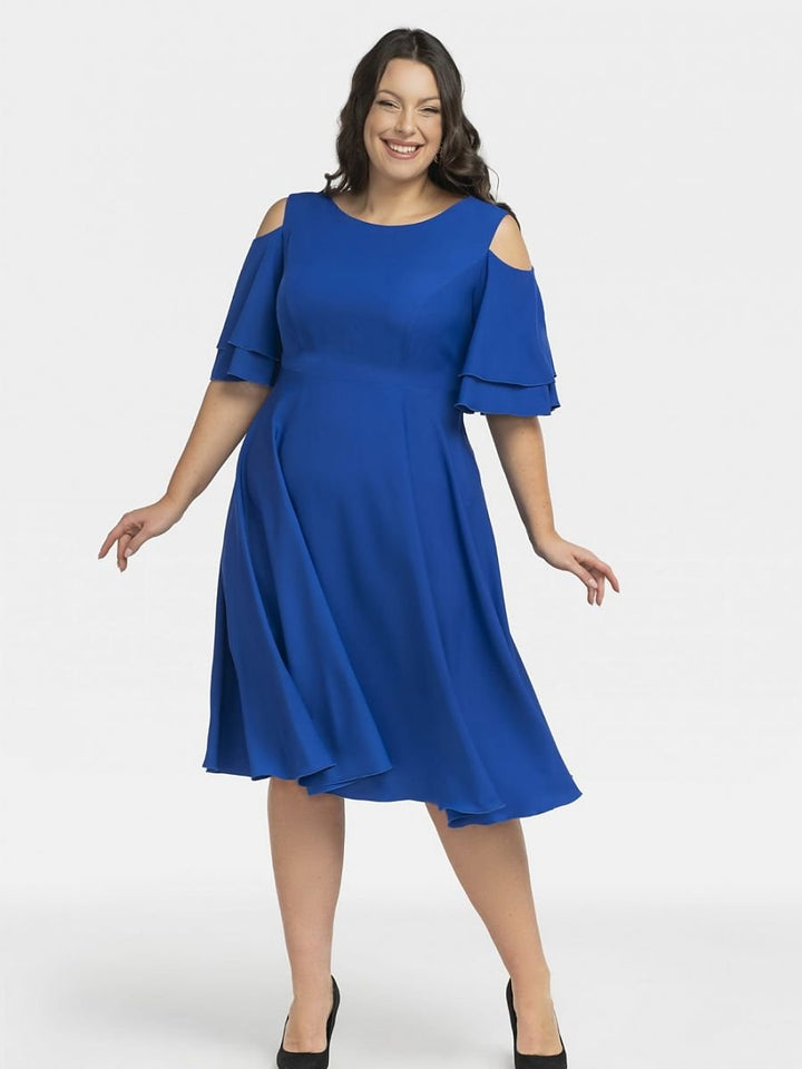 Plus size dress model 198328 Karko-1