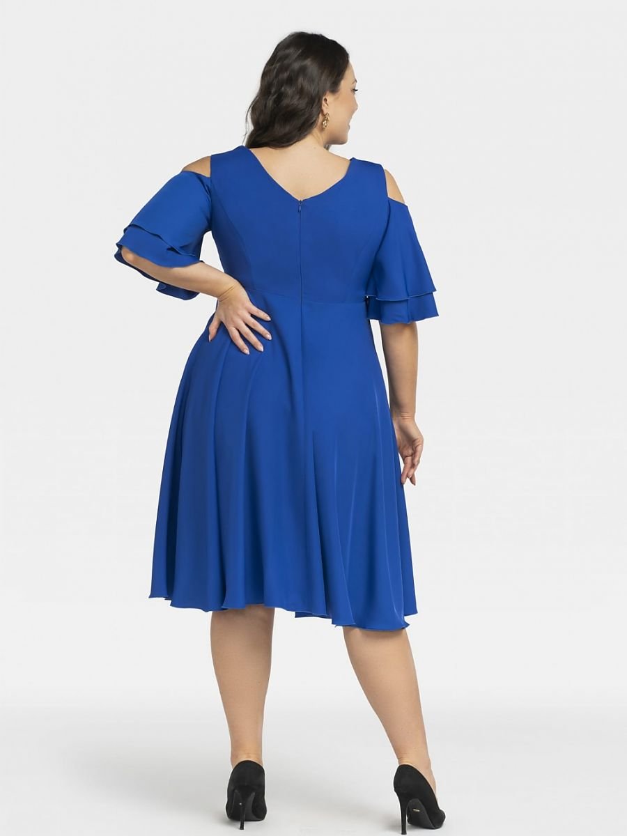 Plus size dress model 198328 Karko-2