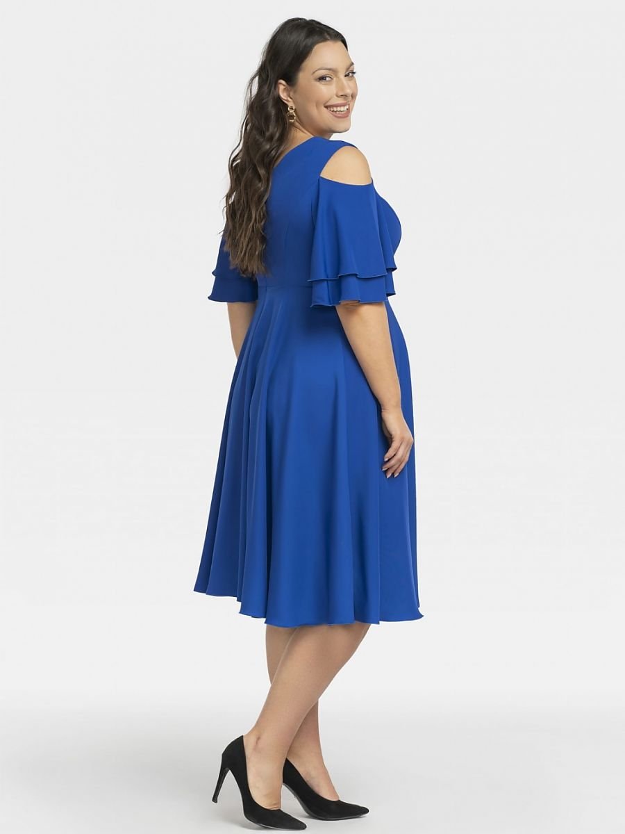 Plus size dress model 198328 Karko-3