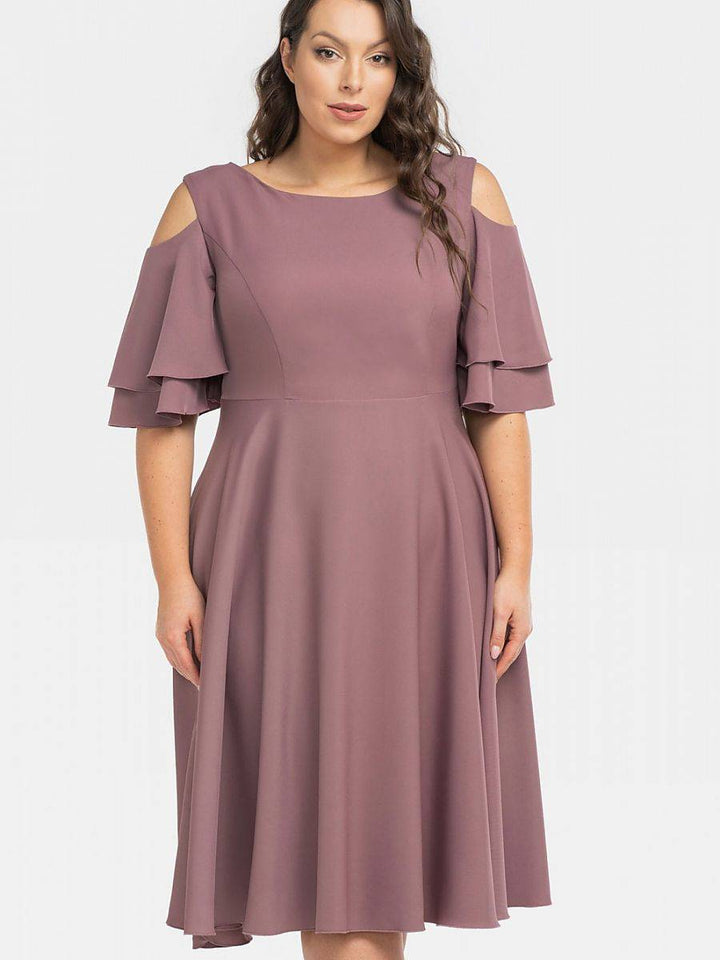 Plus size dress model 198329 Karko