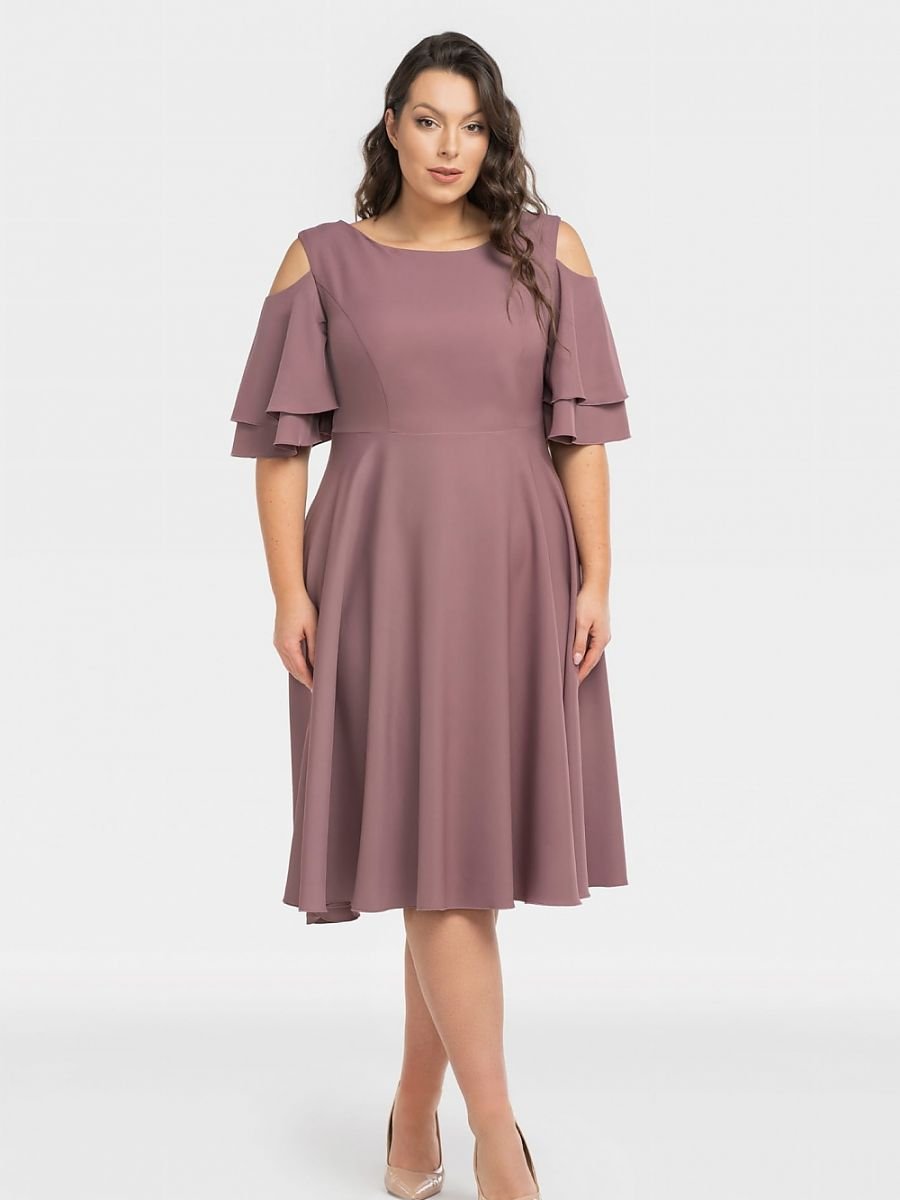 Plus size dress model 198329 Karko-1