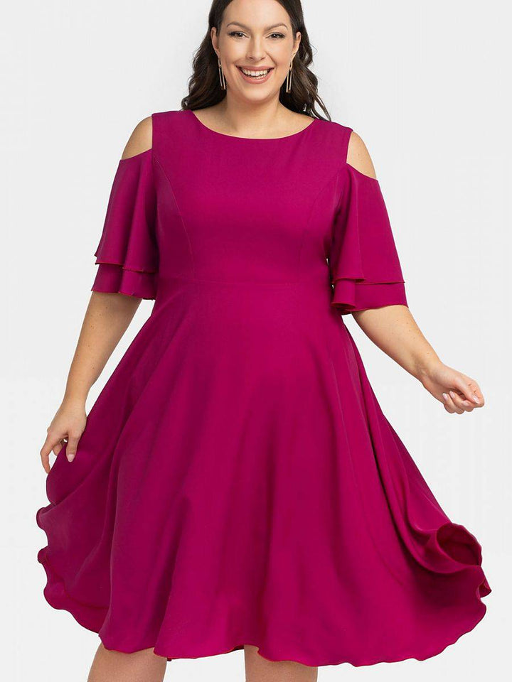 Plus size dress model 198330 Karko