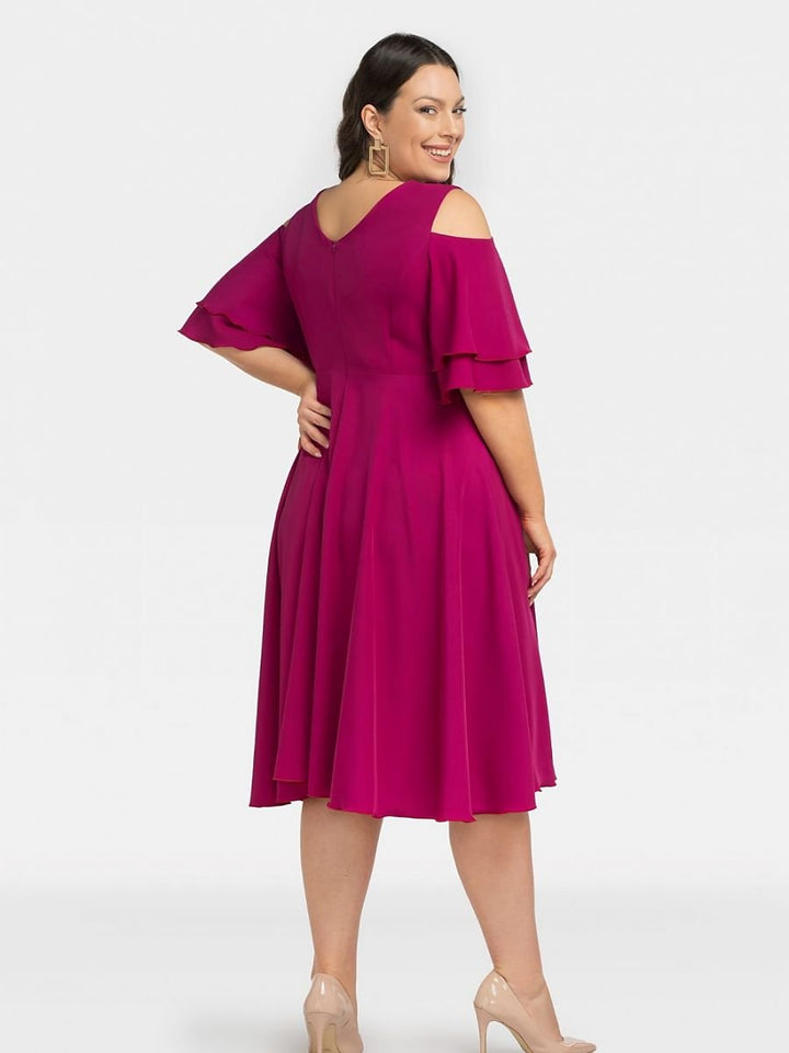 Plus size dress model 198330 Karko-2