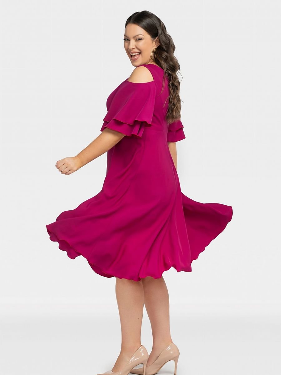 Plus size dress model 198330 Karko-3