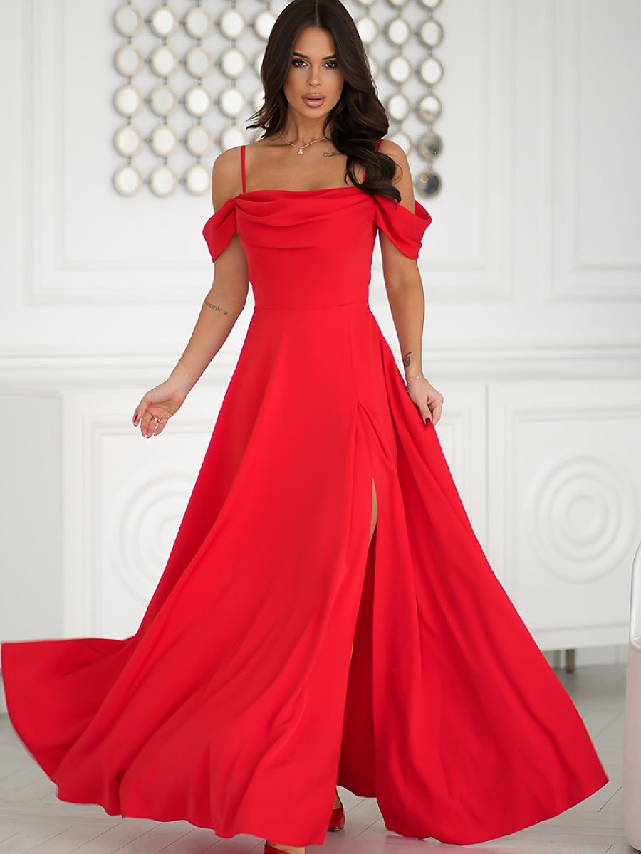 Long dress model 203760 Bicotone-0