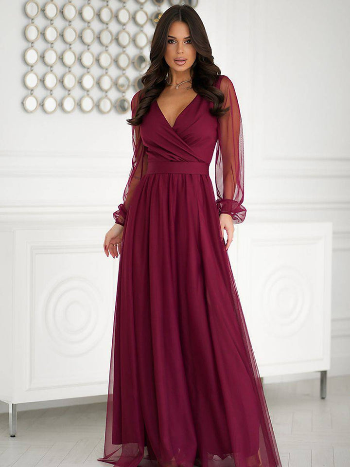 Long dress model 203762 Bicotone