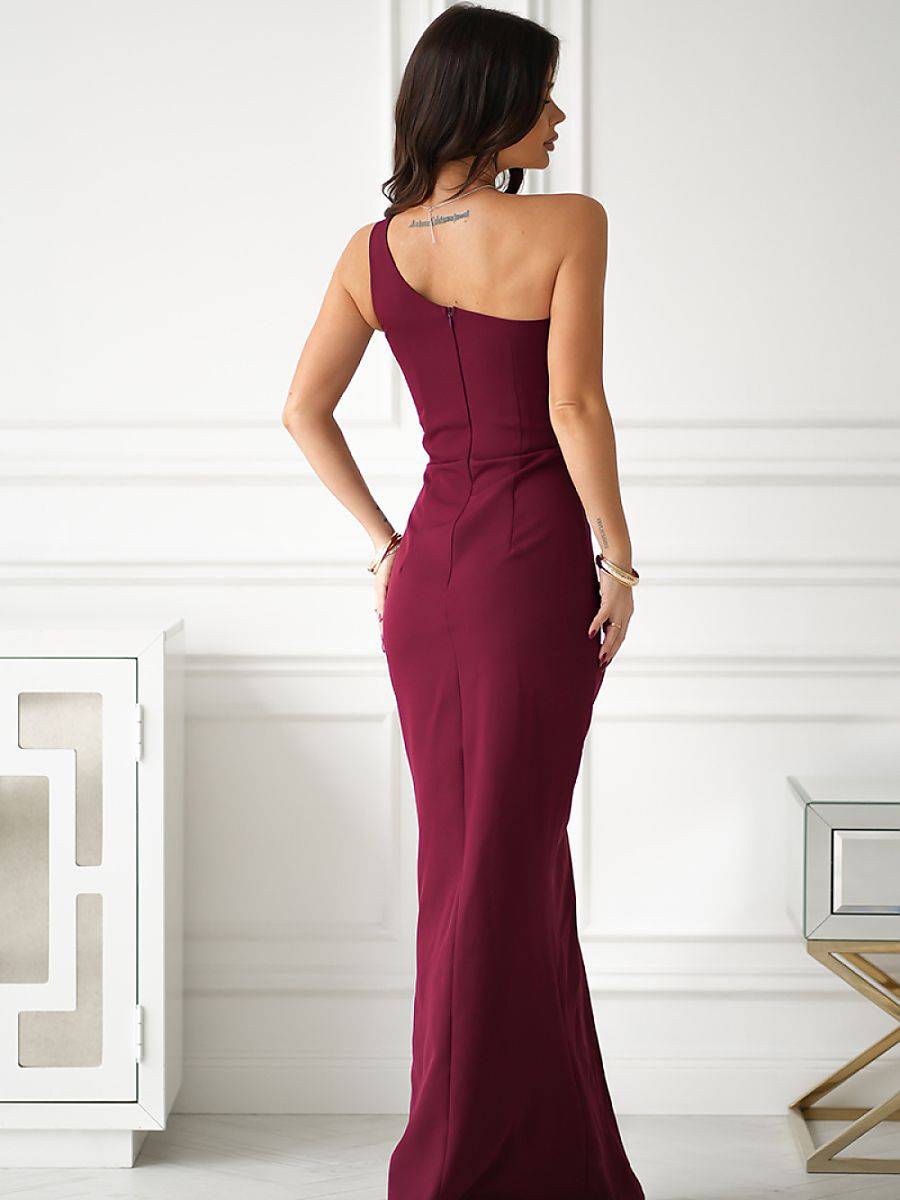 Long dress model 203796 Bicotone