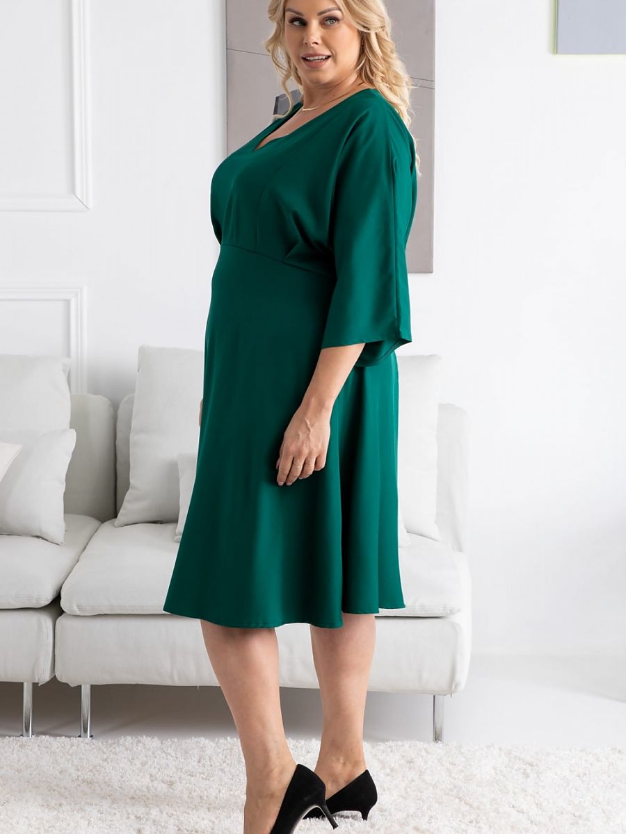 Plus size dress model 168958 Karko-3