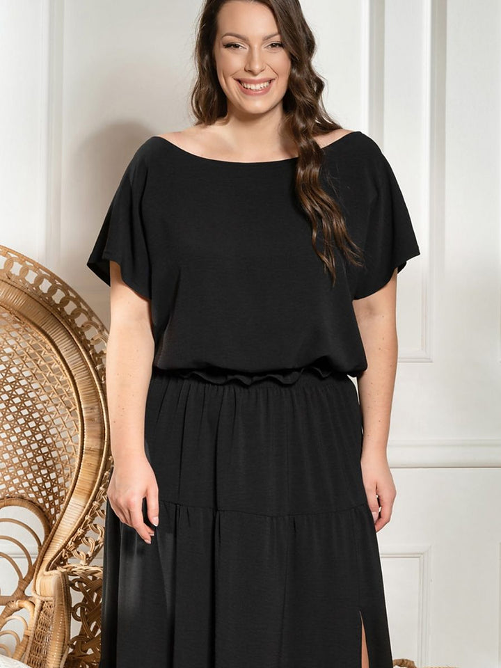 Plus size blouse model 168980 Karko-0