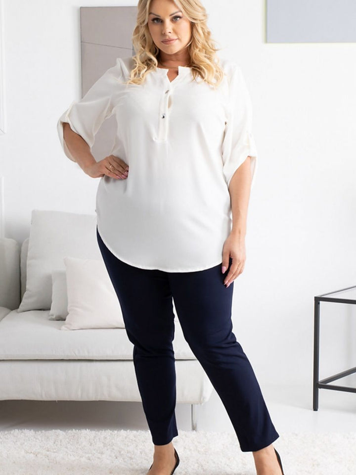 Plus size blouse model 168994 Karko-1