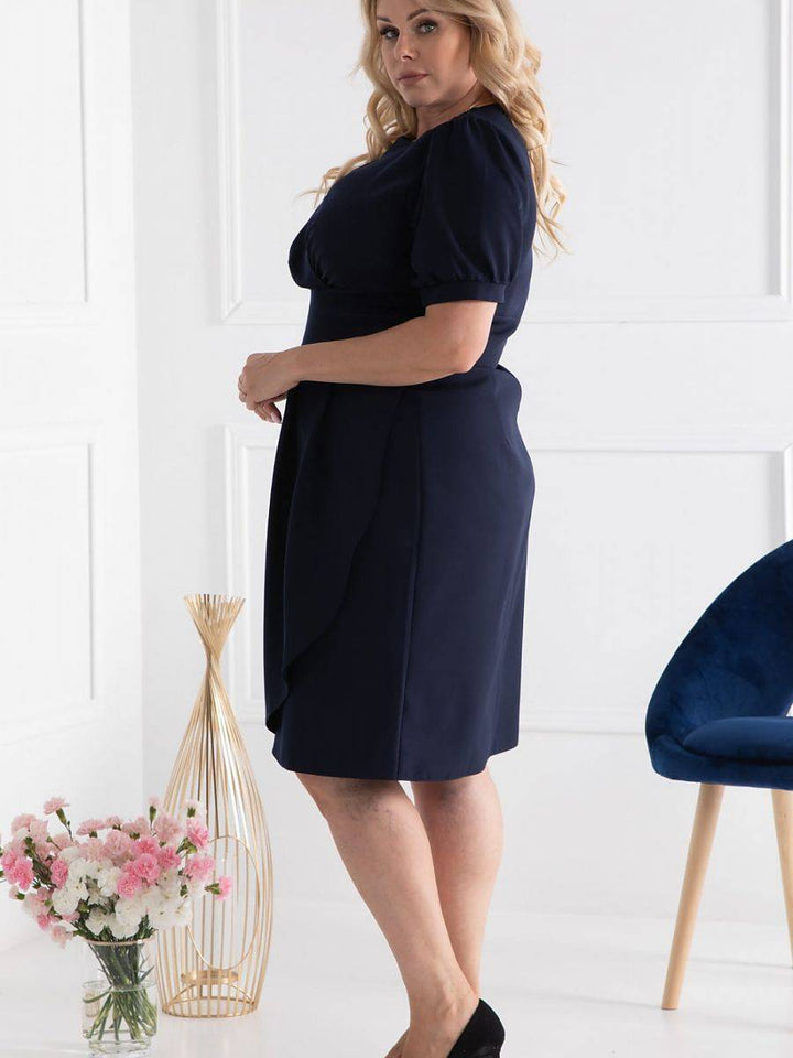 Plus size dress model 169160 Karko