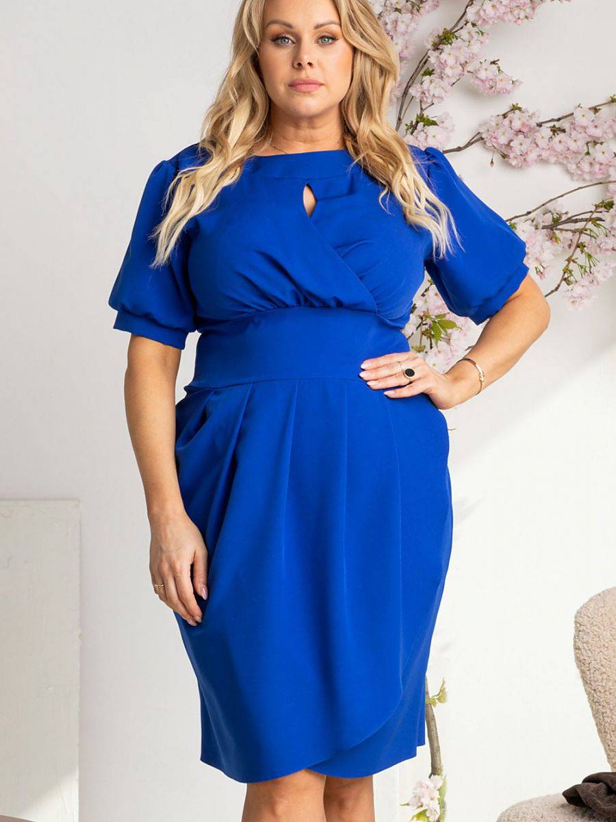 Plus size dress model 169163 Karko