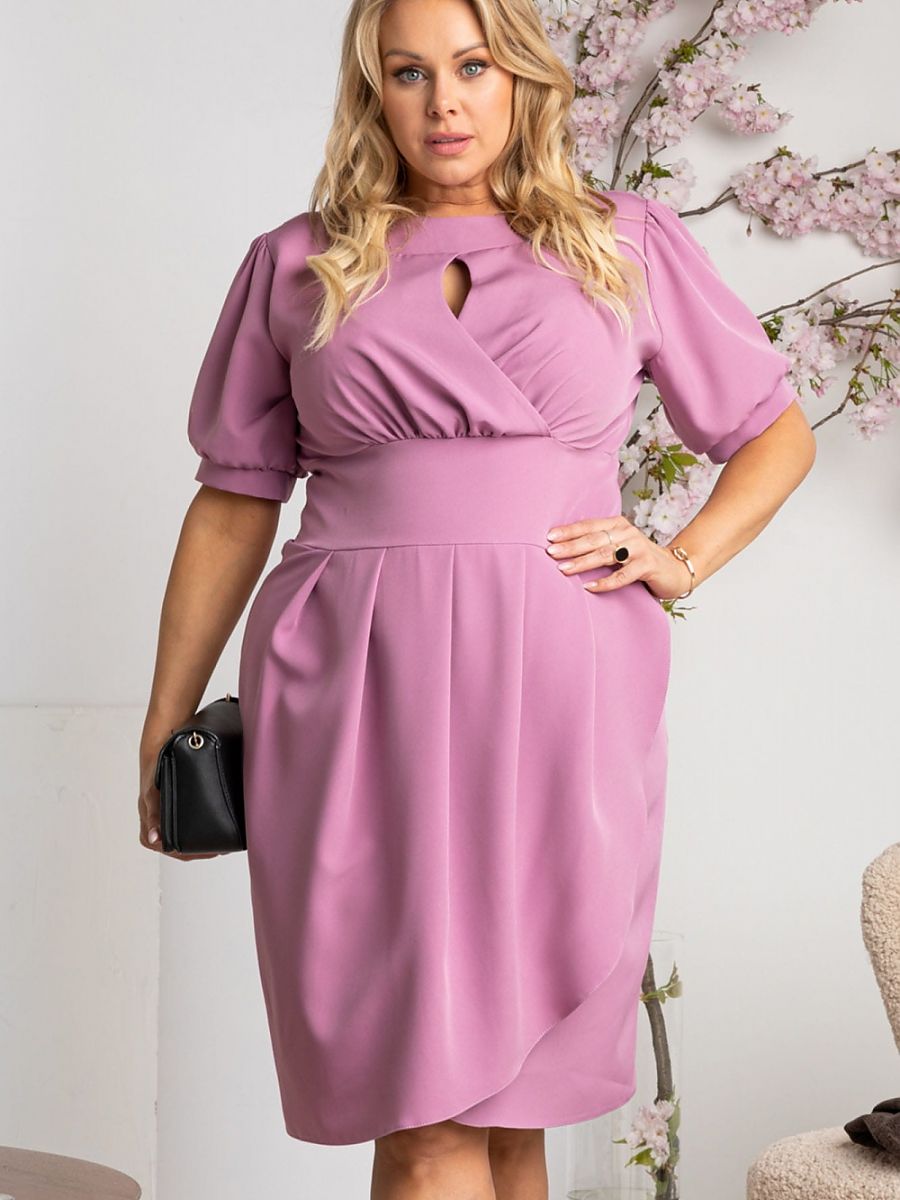 Plus size dress model 169164 Karko-0