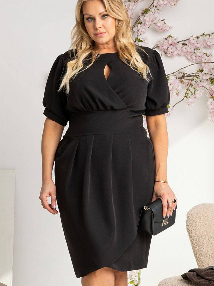 Plus size dress model 169165 Karko