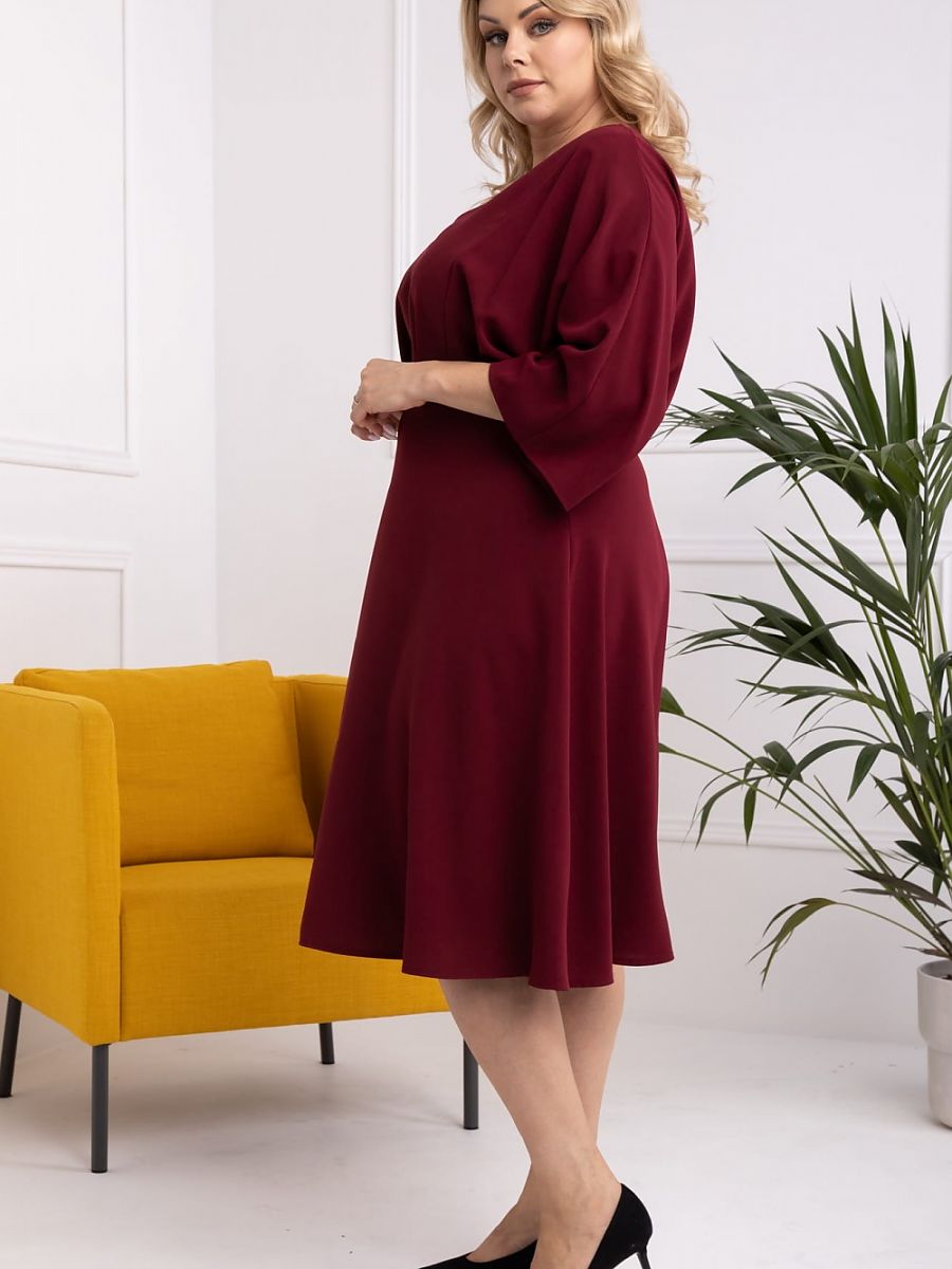 Plus size dress model 169252 Karko-1