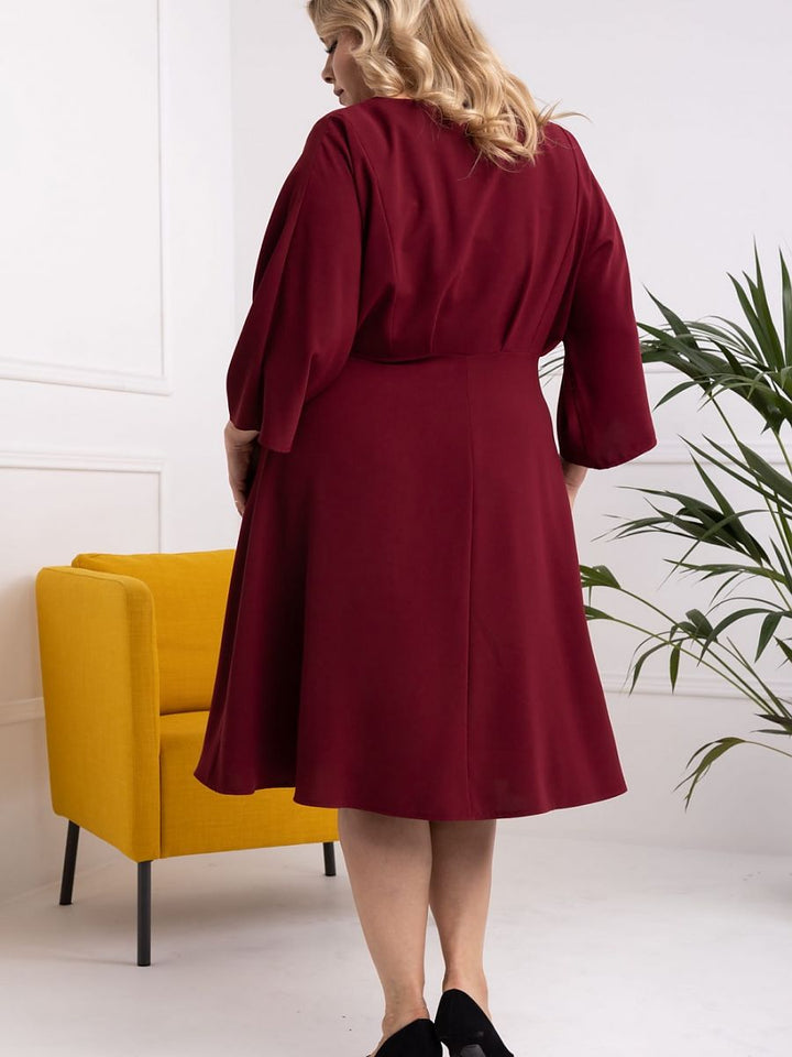 Plus size dress model 169252 Karko-2